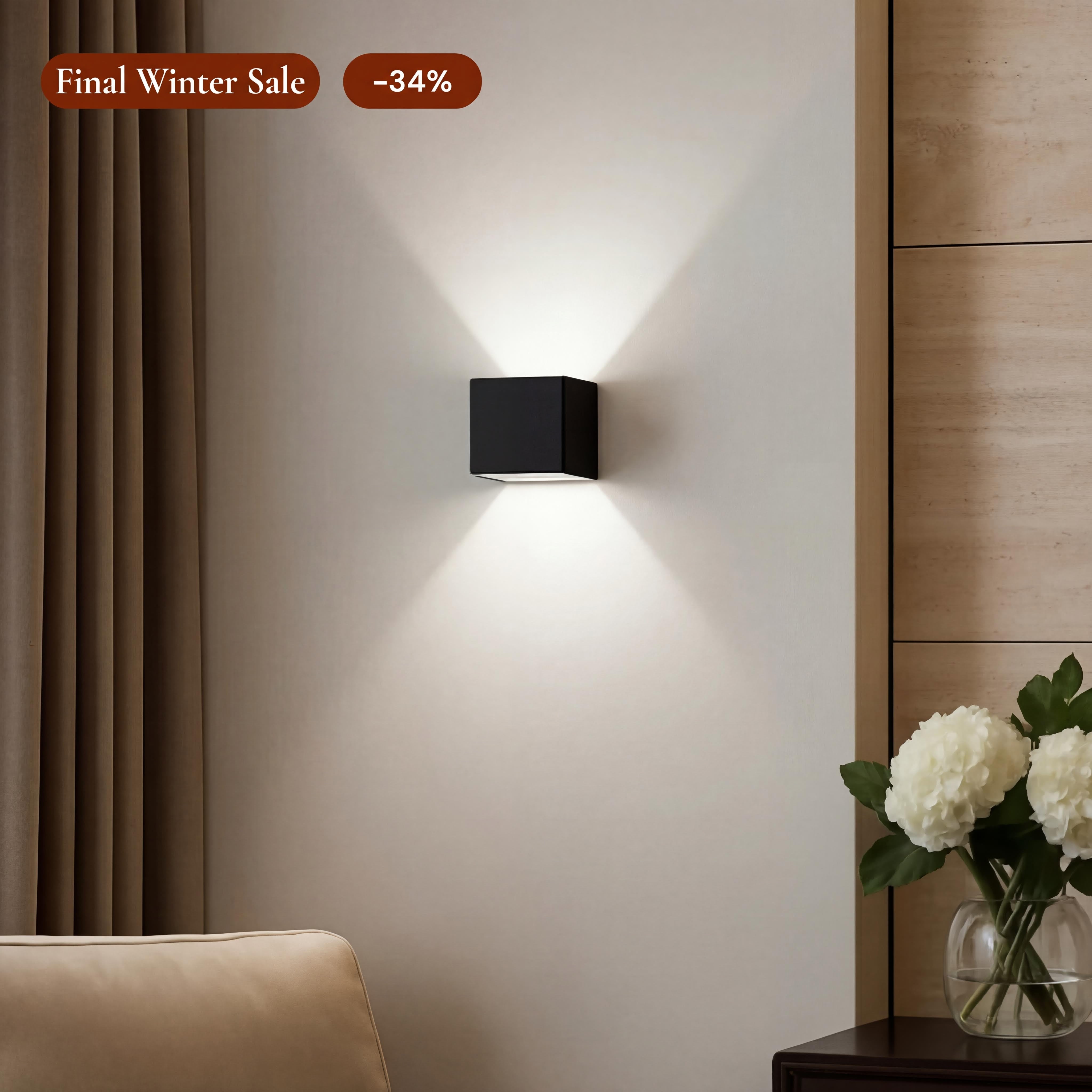 Drahtlose Wandleuchte