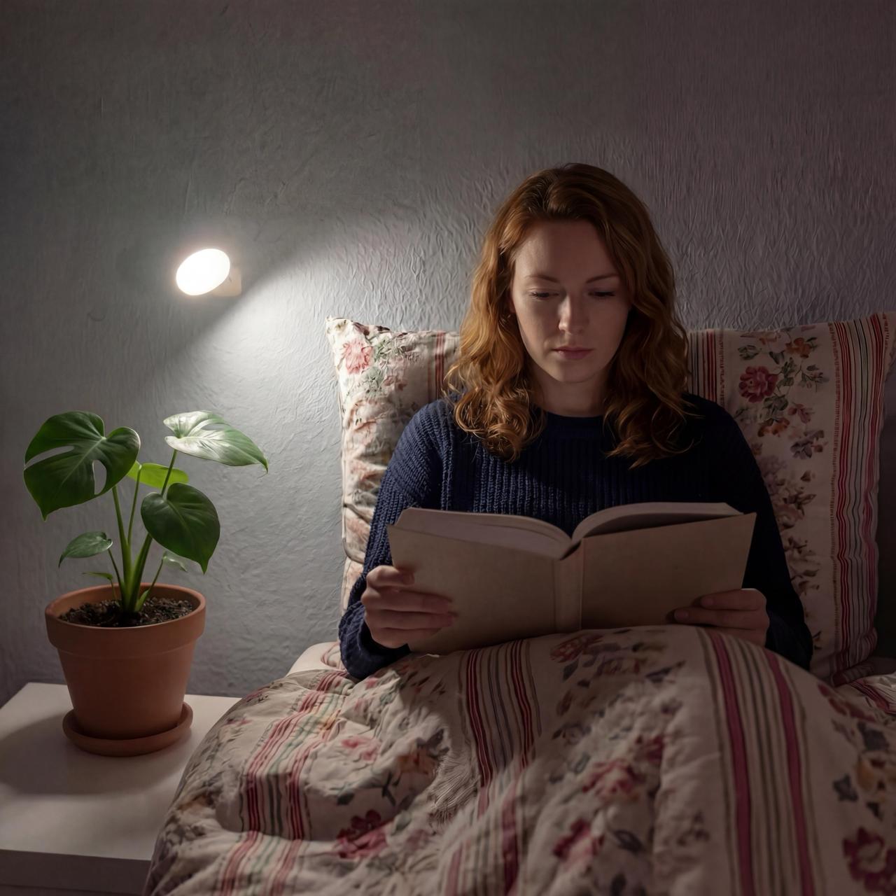 360° Akku-Wandleuchte