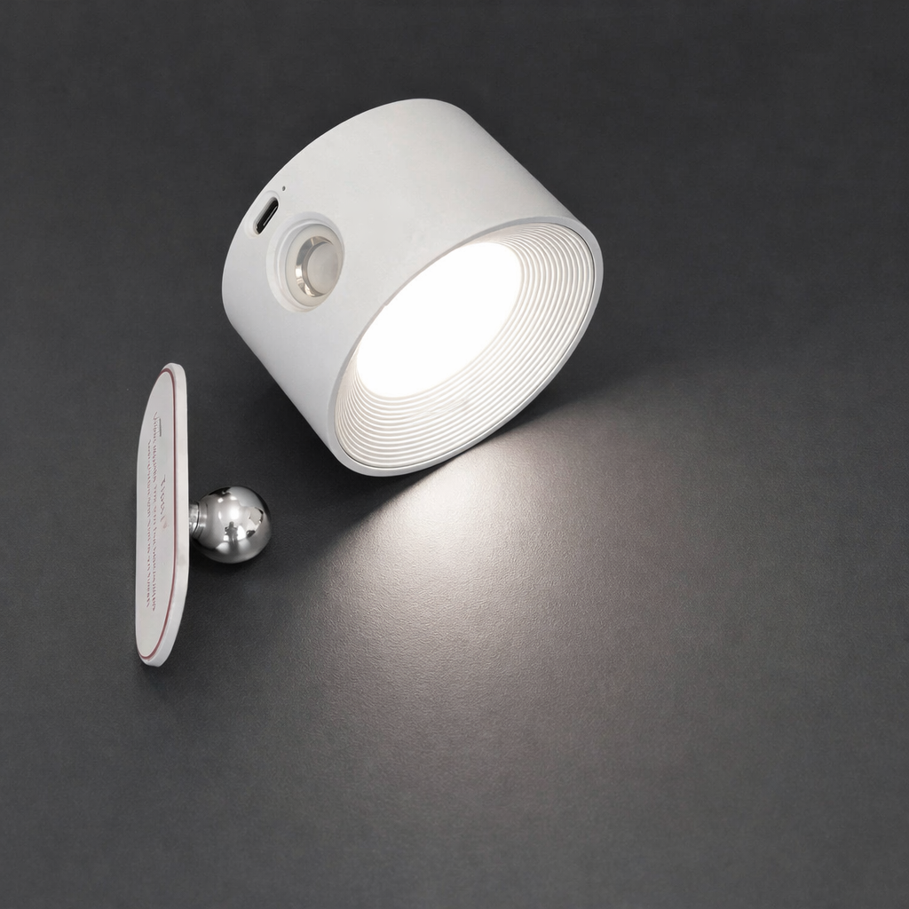 360° Akku-Wandleuchte