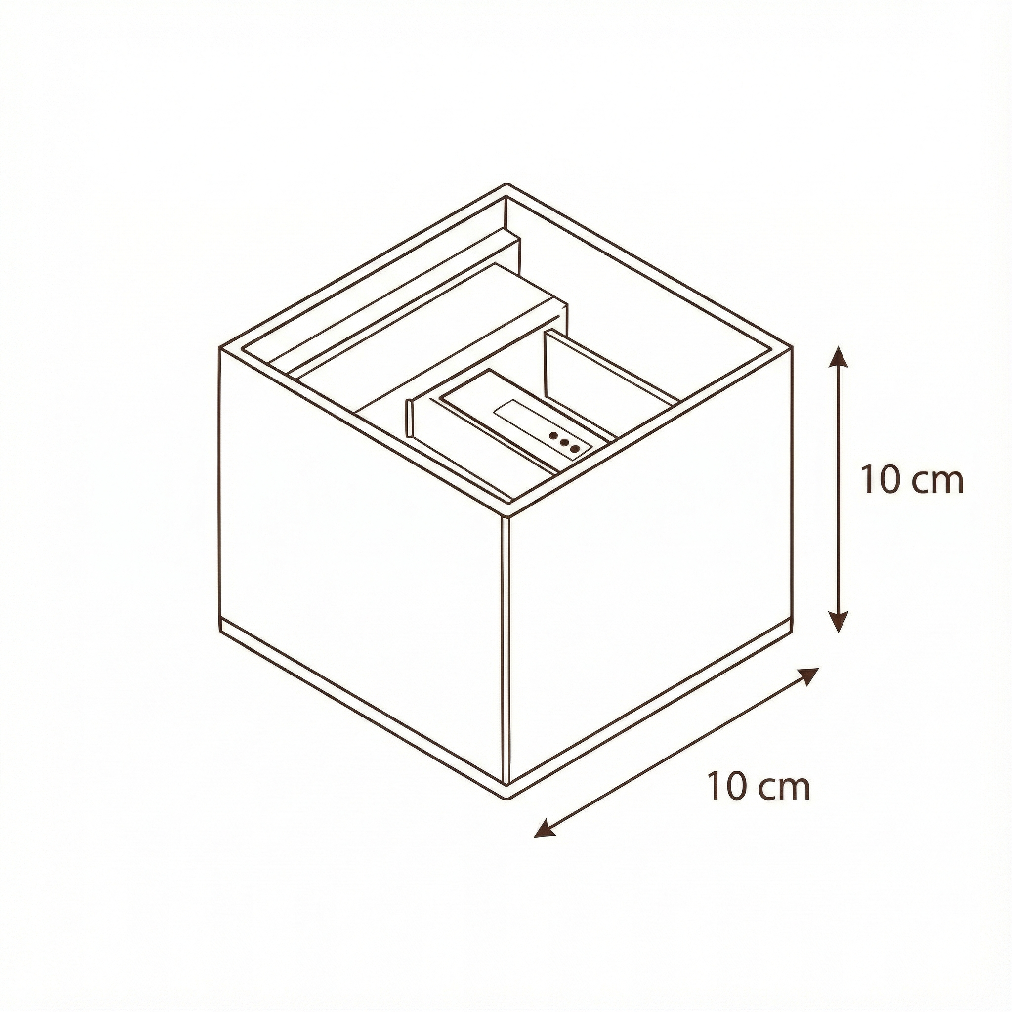 Drahtlose Wandleuchte