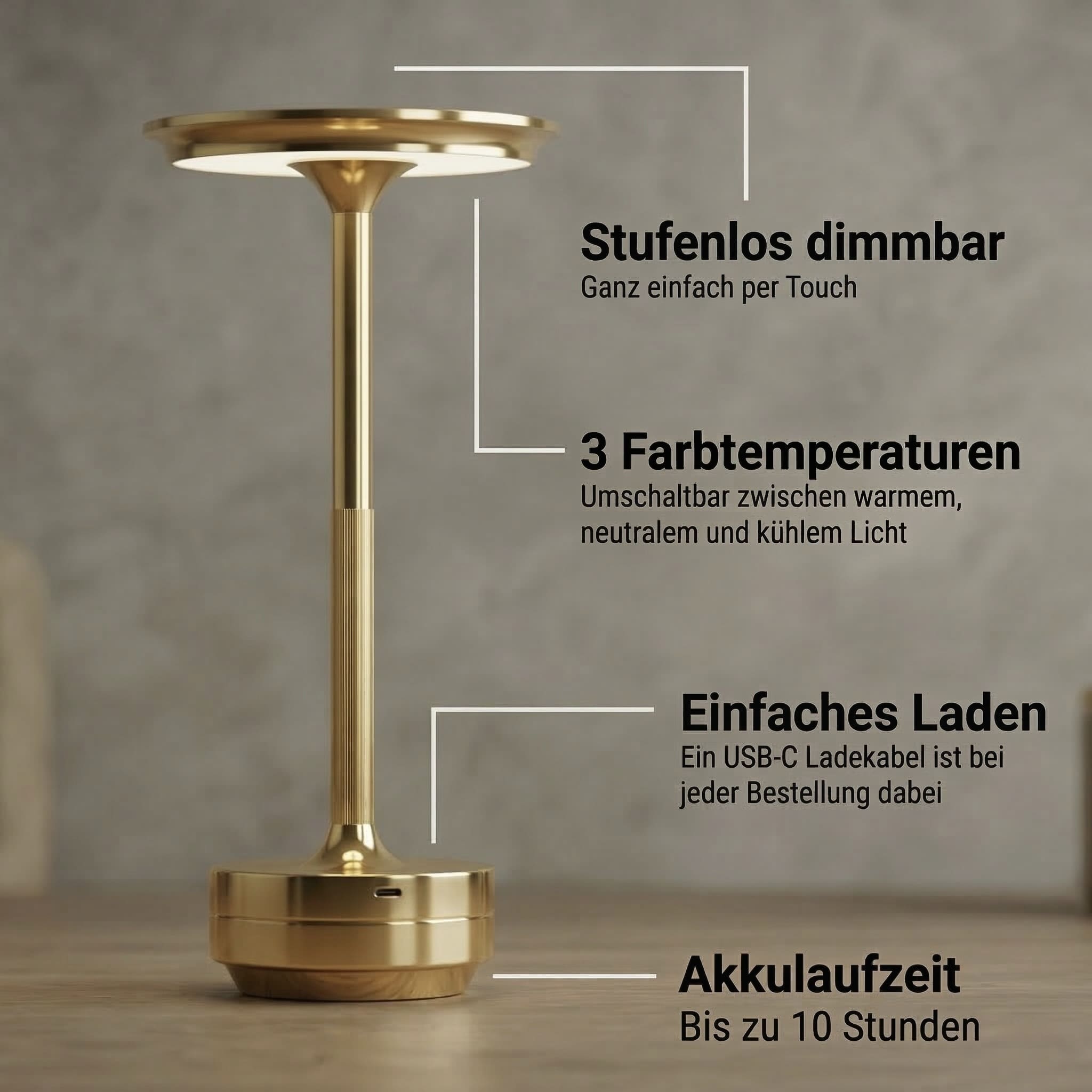 LINO - Tischleuchte