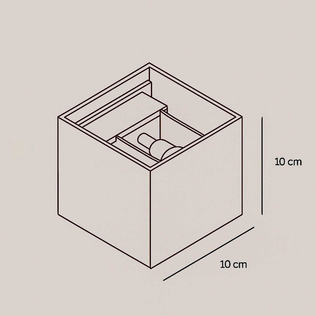 Drahtlose Wandleuchte